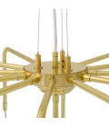 Kigoma Chandelier Brass 98cm