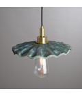 Kirhii Bathroom Ceiling Lamp Ceramic Blue Earth 27cm IP44