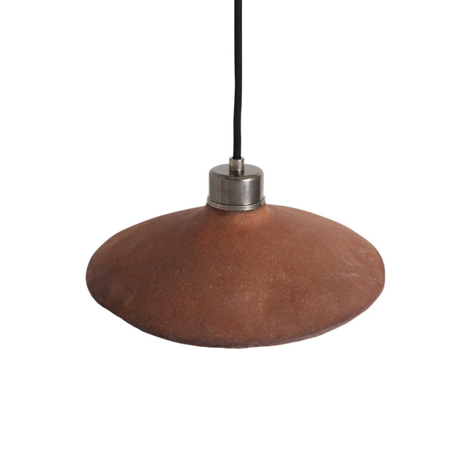 Pyrus Ceiling Lamp Ceramic Red Iron 28cm