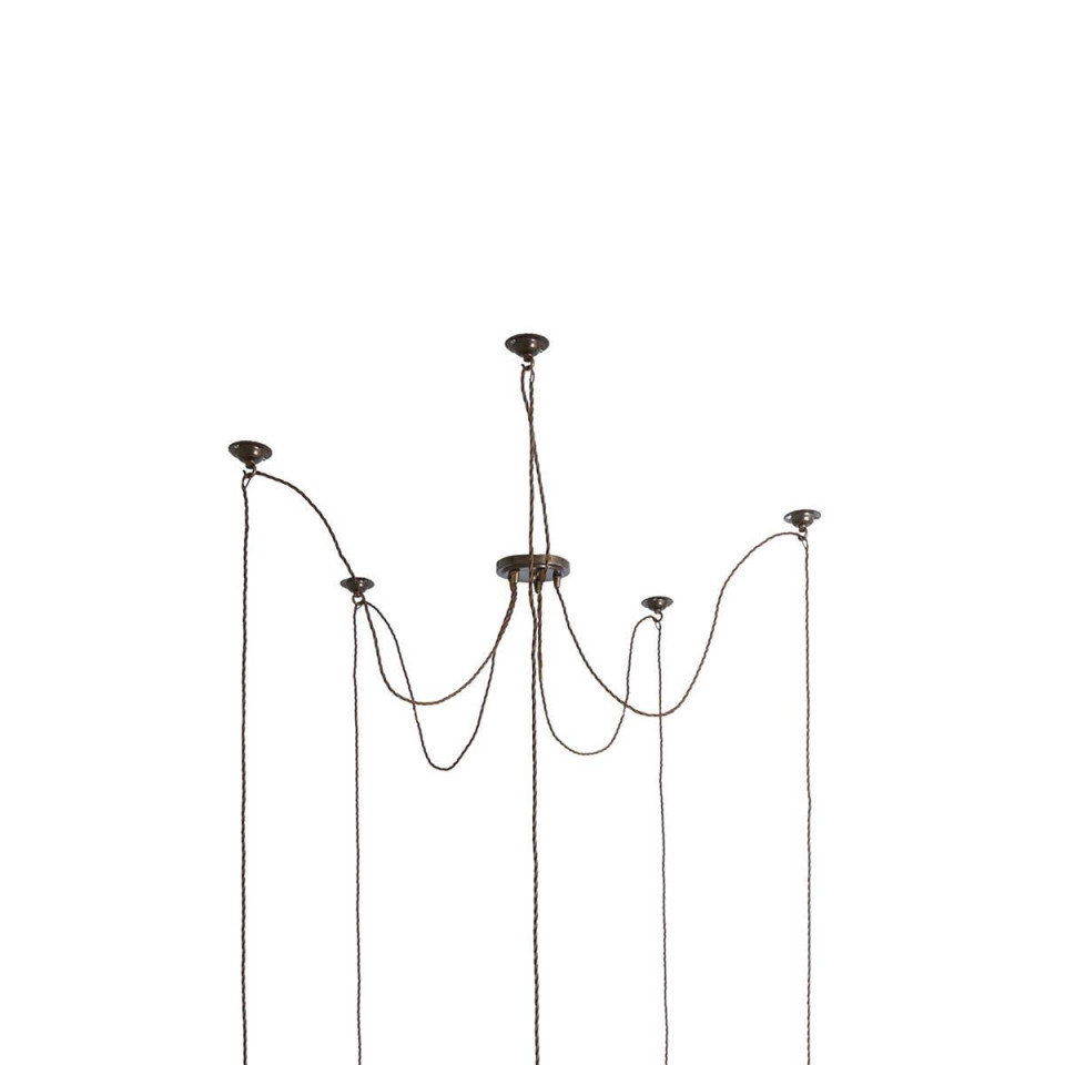 Riad Chandelier Clear 25cm