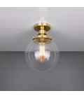 Riad Flush Fitting Light Clear 20cm