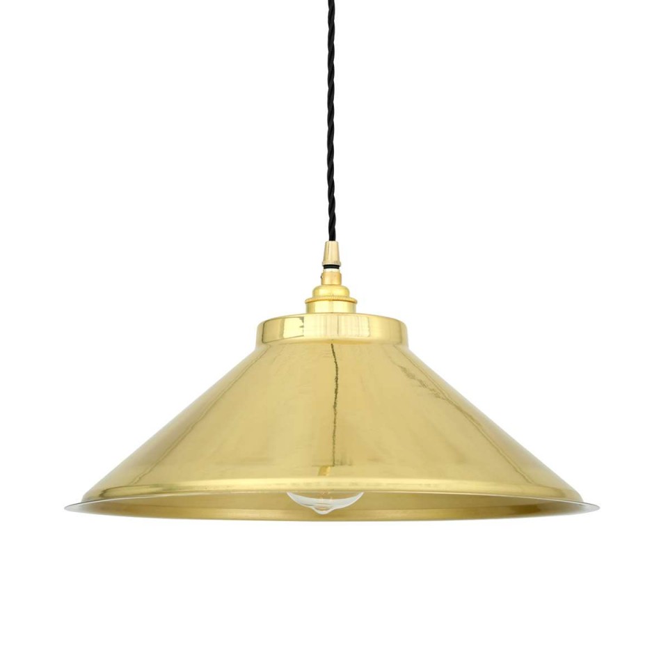 Rio Ceiling Lamp Brass 38cm