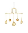 San Jose Chandelier Brass 26-130cm