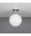 Yerevan Flush Fitting Light Opal 20cm