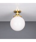 Yerevan Flush Fitting Light Opal 20cm