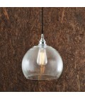 Eden Clear Sphere Taklampa Antiksilver 25cm