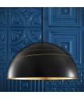 Midas Ceiling Light Black/Gold 40 cm