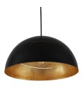 Midas Ceiling Light Black/Gold 40 cm