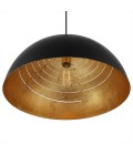 Midas Ceiling Light Black/Gold 40 cm