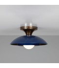 Marrakesh Flush Ceiling Light Brass 25 cm