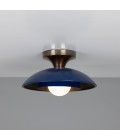 Marrakesh Flush Ceiling Light Brass 25 cm