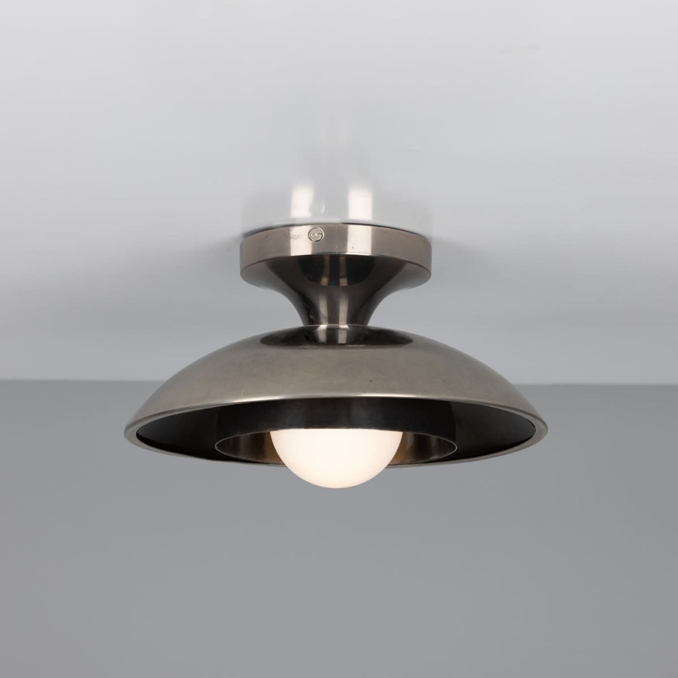 Marrakesh Flush Ceiling Light Brass 25 cm