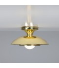 Marrakesh Flush Ceiling Light Brass 25 cm