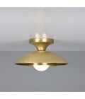 Marrakesh Flush Ceiling Light Brass 25 cm