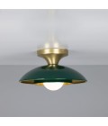 Marrakesh Flush Ceiling Light Brass 25 cm