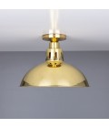 Paris Flush Ceiling Light Brass 30 cm