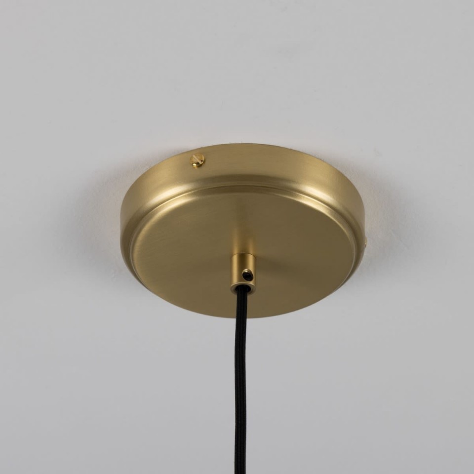 Kirhii Bathroom Ceiling Light Ceramic Matte White 27cm IP44