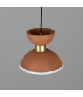 Nakaii Ceiling Light Terracotta White Ceramic/Brass 20cm