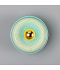 Eclipse Wall Light Brass/Glass 20cm