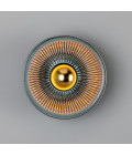 Eclipse Wall Light Brass/Glass 20cm