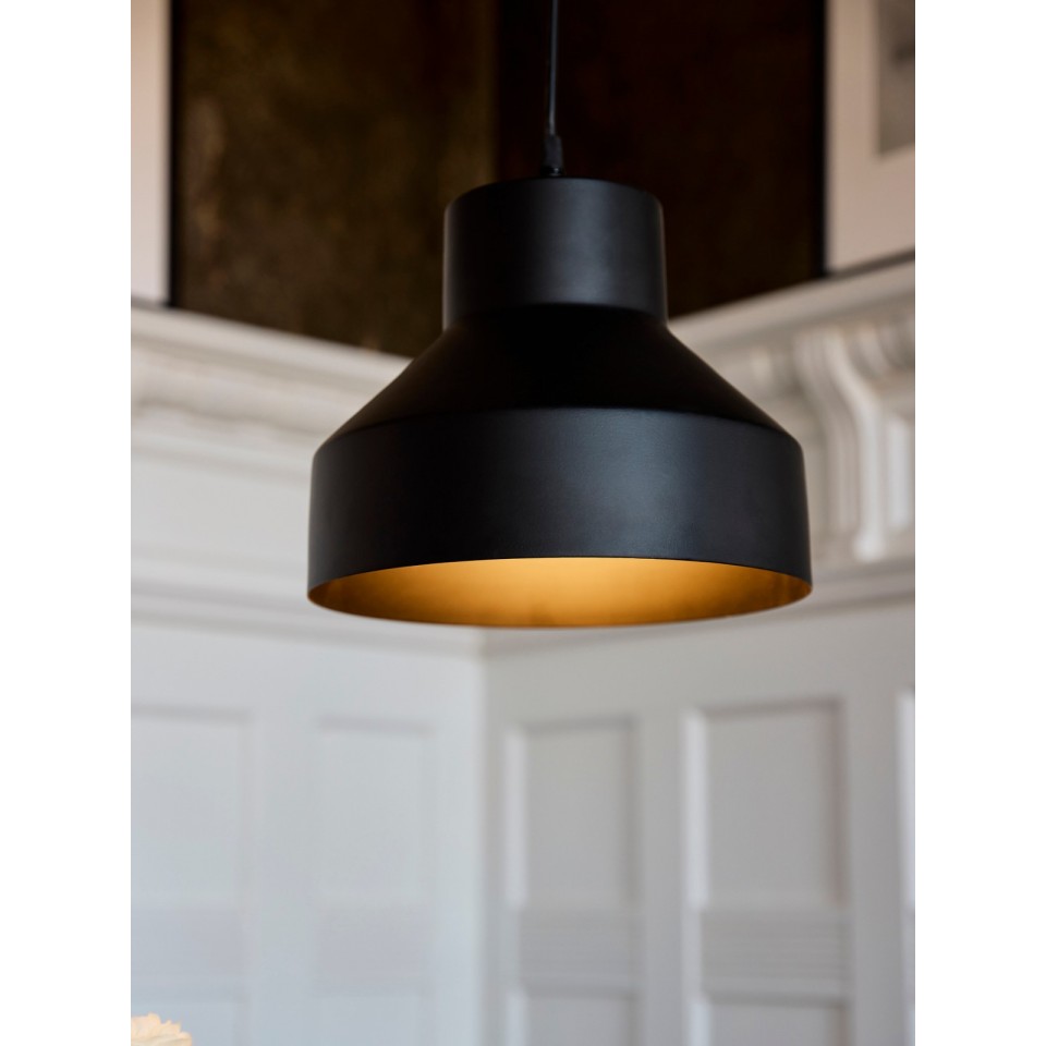 Solo Ceiling Lamp Black 26cm