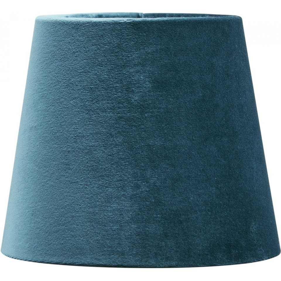 Cia Lampshade top fit Velvet Turquoise