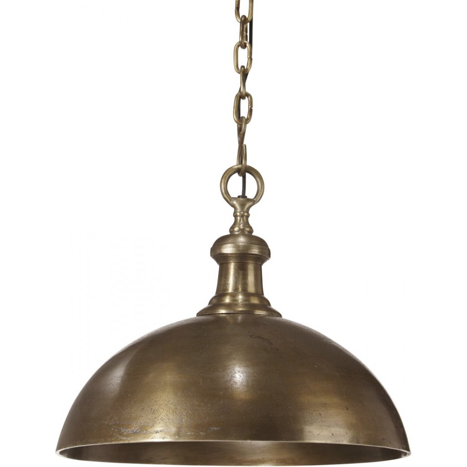 Liverpool Ceiling Light Raw Brass  50 cm