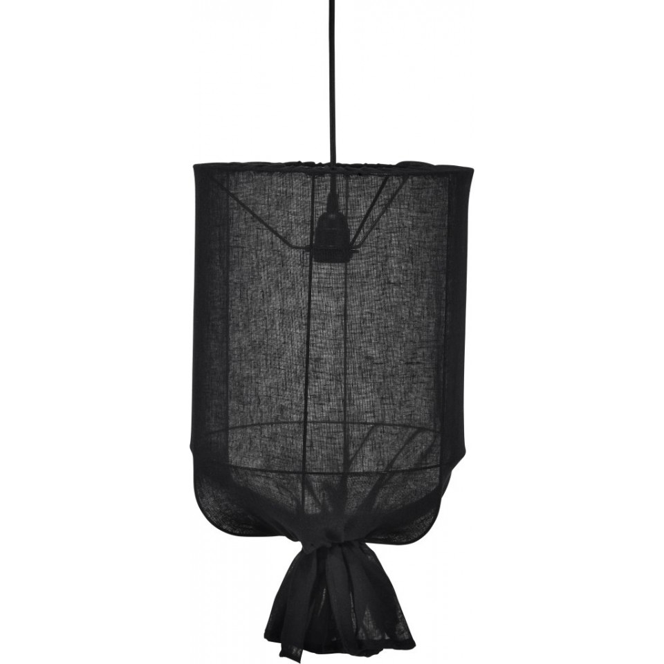 Round Ceiling Lampshade Skira Black