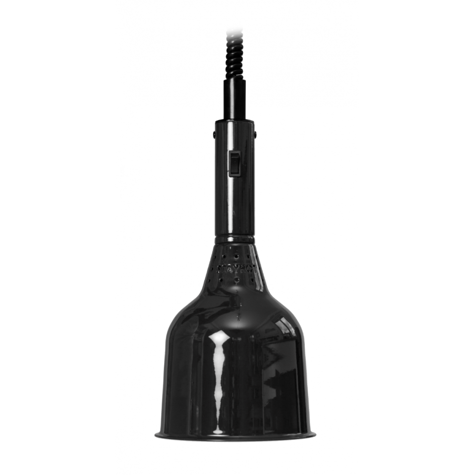 Infrared Lamp Classic 1224 Black Shiny