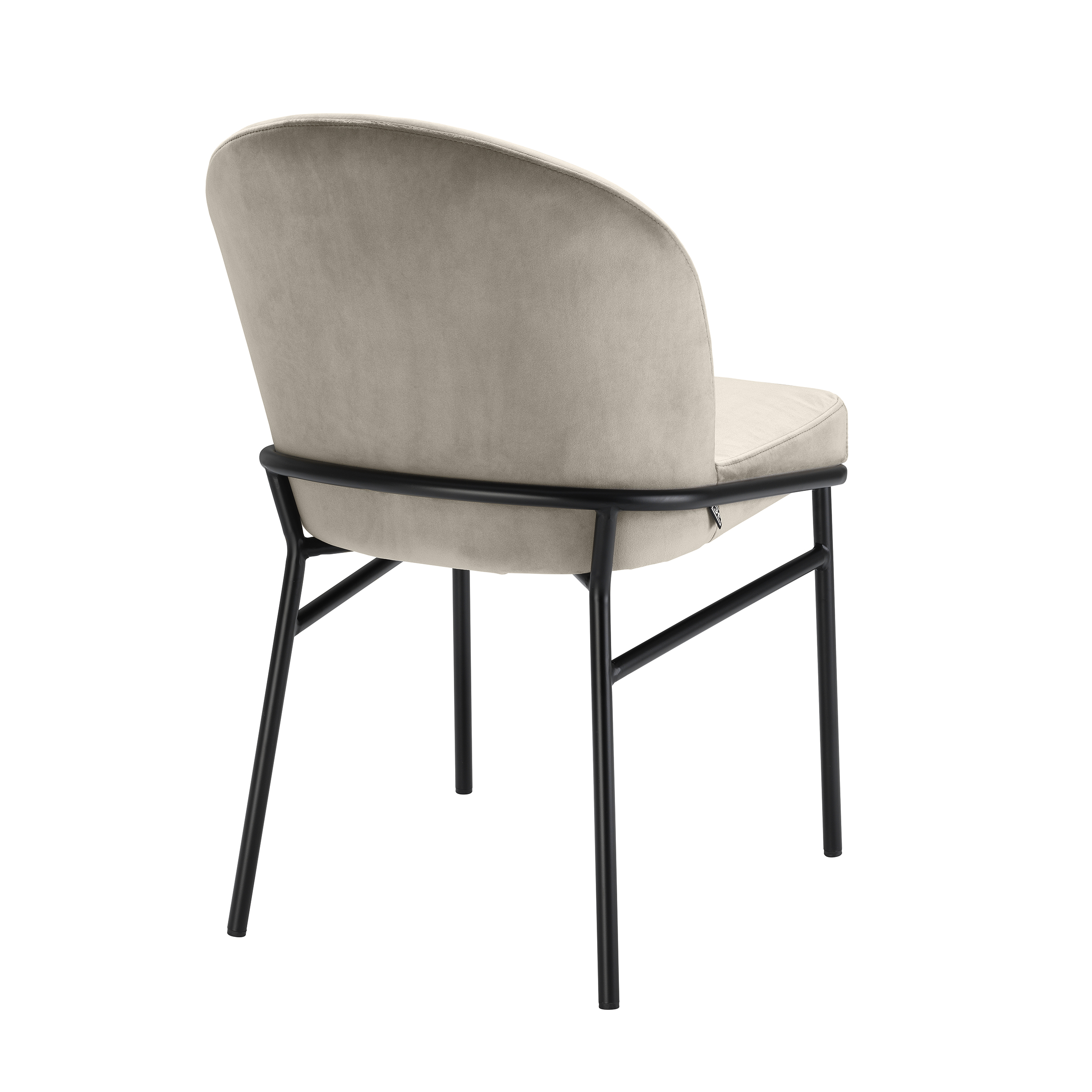 Willis Dining Chair Set of 2 Velvet 56 cm