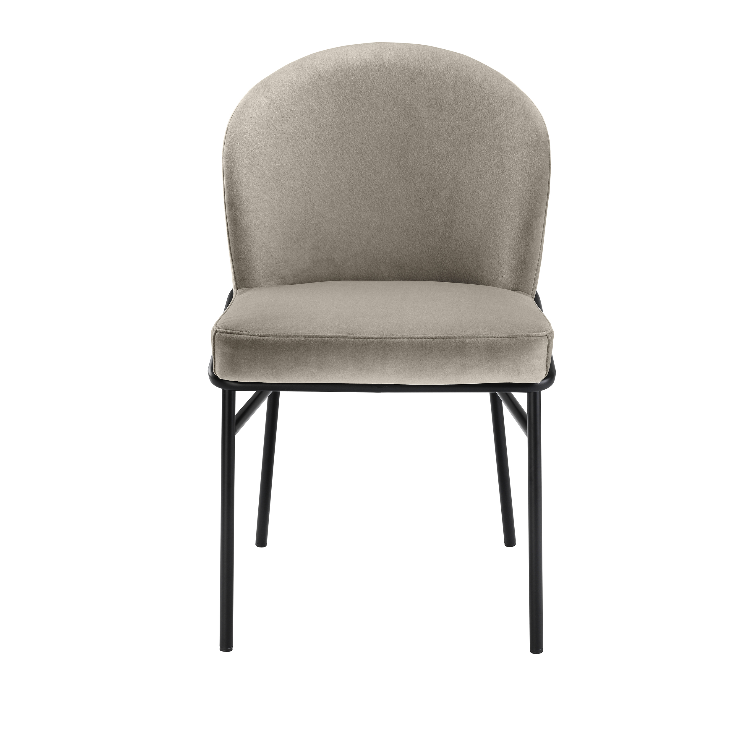 Willis Dining Chair Set of 2 Velvet 56 cm