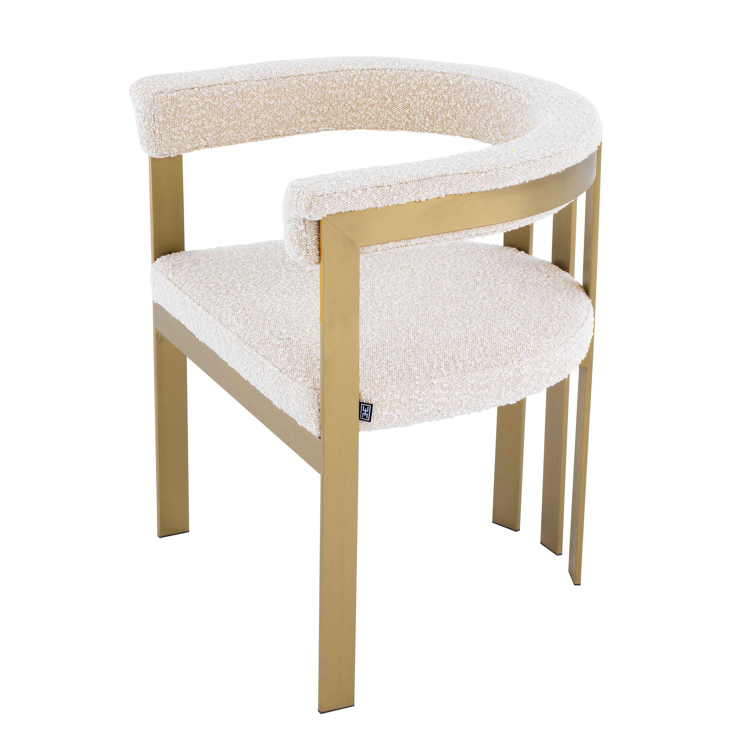 Clubhouse Dining Chair Bouclé 61 cm