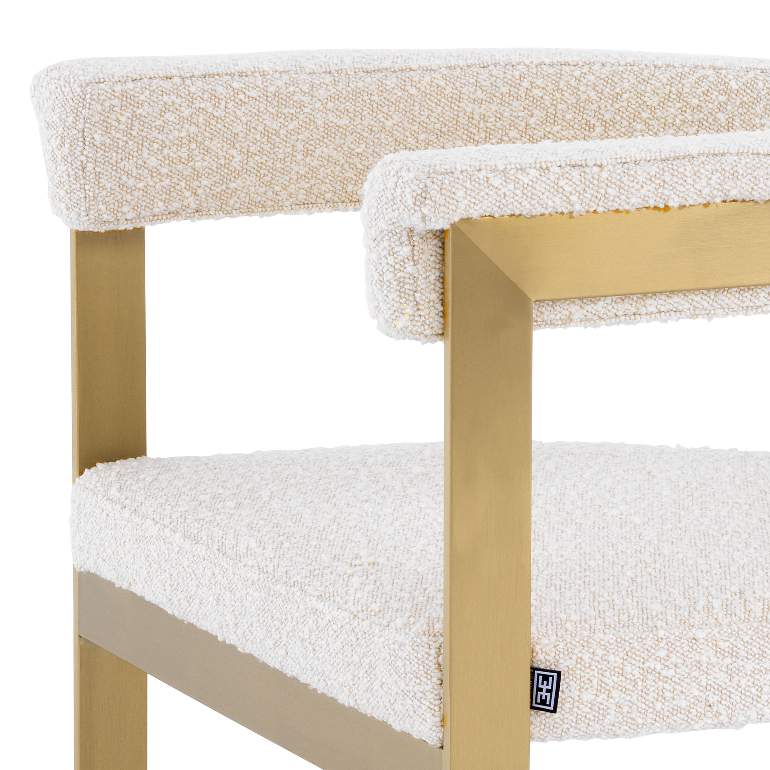 Clubhouse Dining Chair Bouclé 61 cm