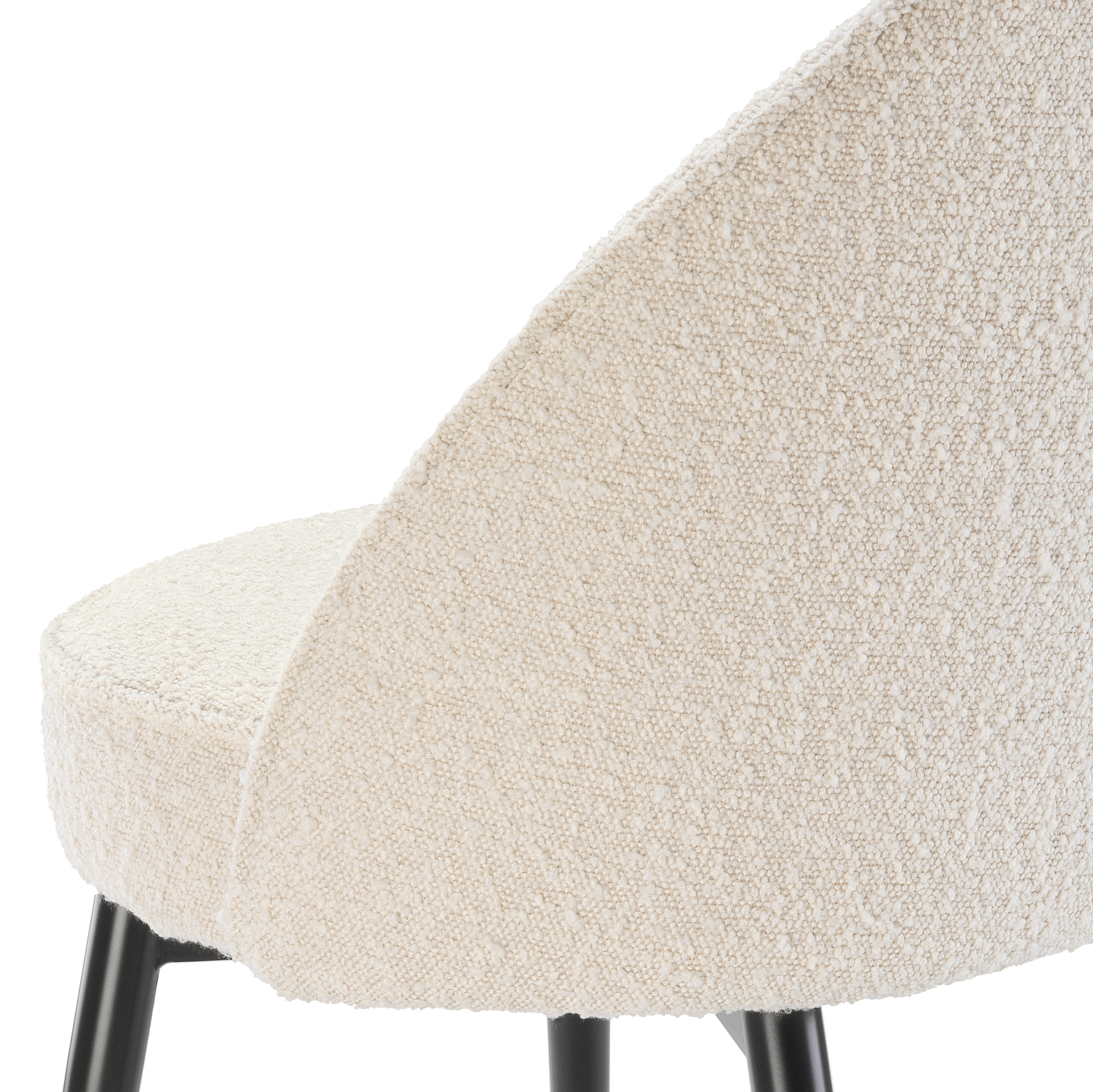 Cooper Dining Chair Set of 2 Bouclé 64 cm